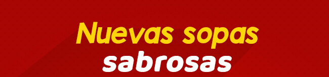 Nuevas sopas sabrosas