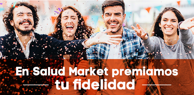 EN SALUD MARKET PREMIAMOS TU FIDELIDAD