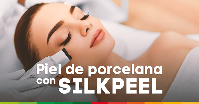 Piel de porcelana con SILKPEEL