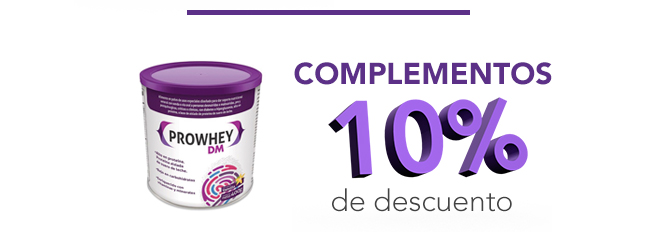 Complementos, 10% de descuento