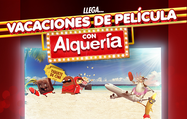 LLEGA... VACACIONES DE PELÍCULA CON ALQUERÍA