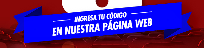 INGRESA TU CÓDIGO EN NUESTRA PÁGINA WEB