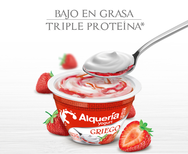 BAJO EN GRASA TRIPLE PROTEÍNA*