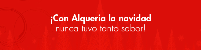 ¡Con Alquería la navidad nunca tuvo tanto sabor!