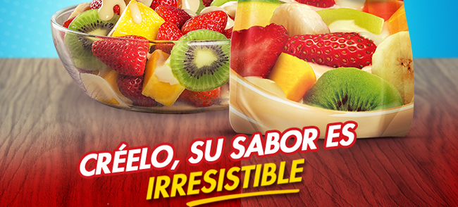 CRÉELO, SU SABOR ES IRRESISTIBLE