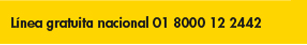 Línea gratuita nacional 01 8000 12 2442