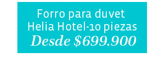 Forro para duvet Helia Hotel-10 piezas Desde $699.900