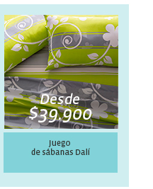 Desde $39.900 - Juego de sábanas Dalí