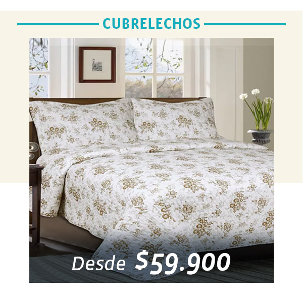 CUBRELECHOS DESDE $59.900