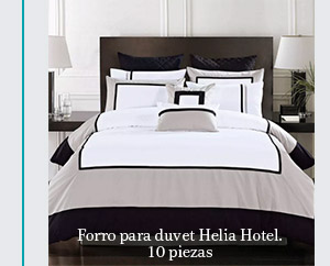 Forro para duvet Helia Hotel. 10 piezas