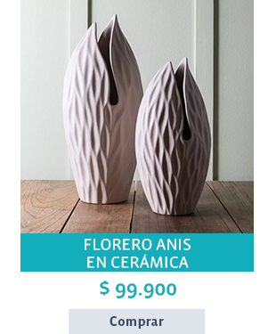 FLORERO ANIS EN CERÁMICA