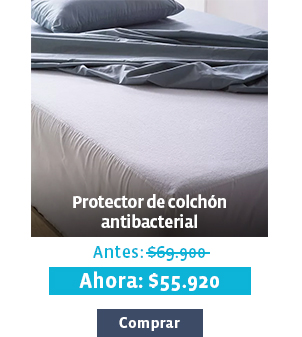 Protector de colchón antibacterial