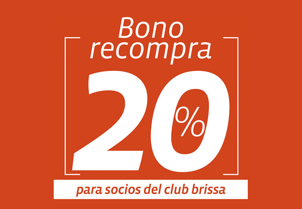 Bono recompra 20% para socios del club brissa