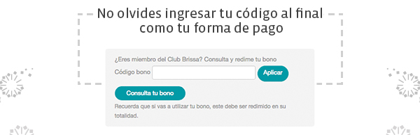 No olvides ingresar tu código al final cono tu forma de pago