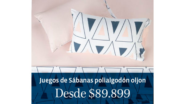 Juegos de Sábanas polialogdón oljon Desde $89.899