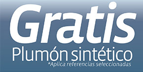 Gratis Plumón sintético *Aplica referencias seleccionadas