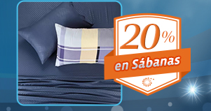 20% en Sábanas