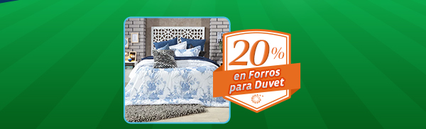 20% en Forros para Duvet