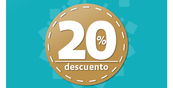 20% de descuento