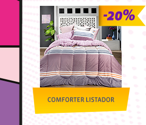 Comforter listador -20%