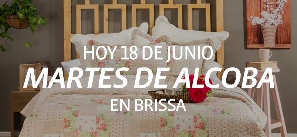 Hoy 18 de junio martes de alcoba en Brissa