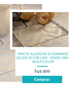 TAPETE ALGODÓN ESTAMAPADO DILDO - MULTICOLOR | DESDE: $49.900