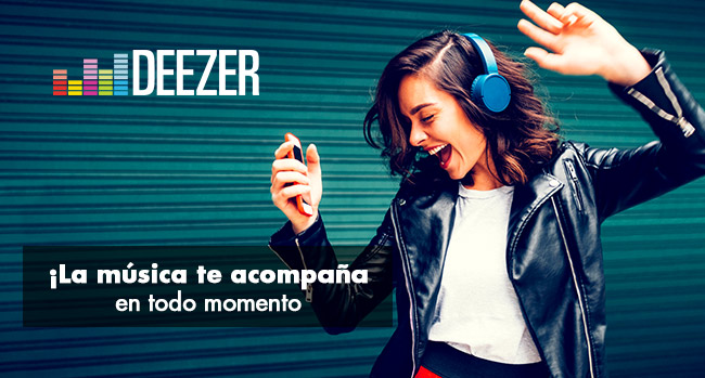 DEEZER ¡La música te acompaña en todo momento!