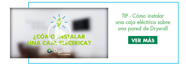 TIP - Cómo instalar una caja eléctrica sobre una pared de Drywall