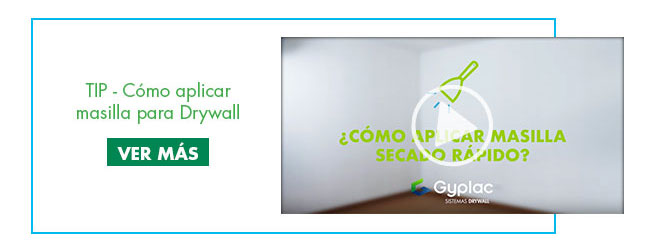 TIP - Cómo aplicar masilla para Drywall