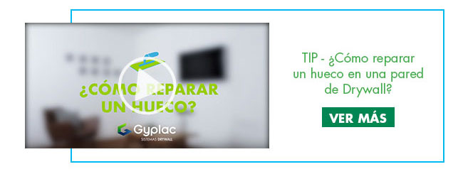 TIP - ¿Cómo reparar un hueco en una pared de Drywall?