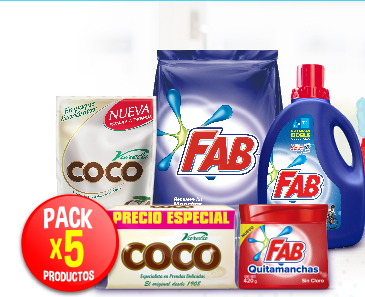 PACK X5 PRODUCTOS