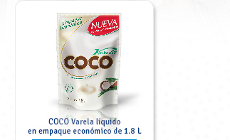 COCO Varela líquido en empaque económico de 1.8L