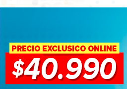 Precio exclusivo online 40.990