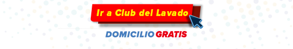 Ir al club del lavado, domicilio gratis