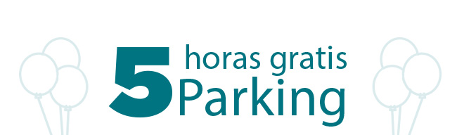 5 horas gratis Parking