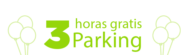 3 horas gratis Parking