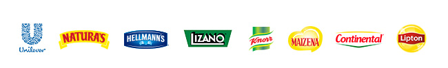 Unilever - NATURAS - HELLMANN'S - LIZANO - Knorr - MAIZENA - Continental - Lipton