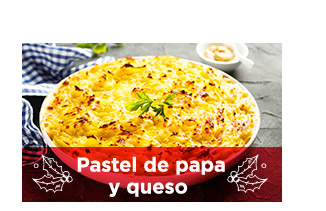 Pastel de papa
y queso