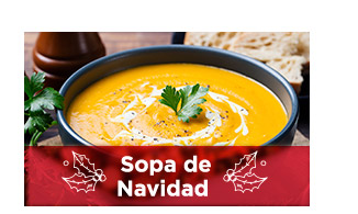 Sopa de
Navidad