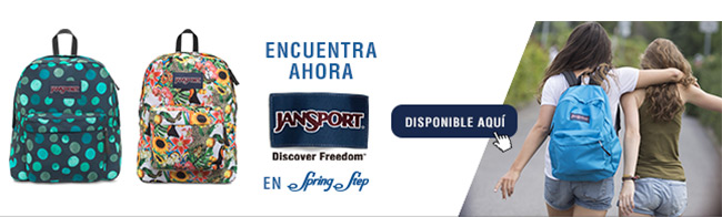 Encuentra Ahora JANSPORT en Spring Step