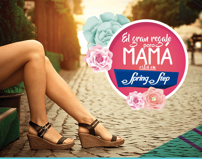 El gran regalo para MAMÁ está en Spring Step