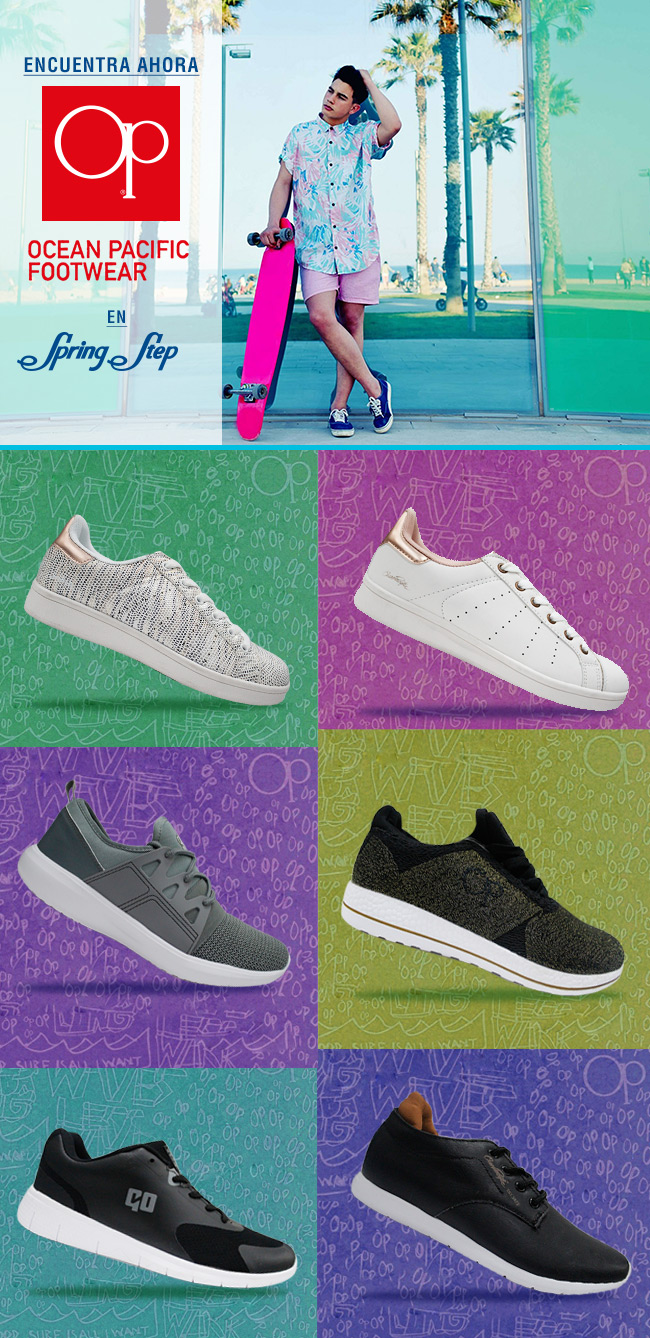 ENCUENTRA AHORA OP OCEAN PACIFIC FOOTWEAR EN SPRING STEP