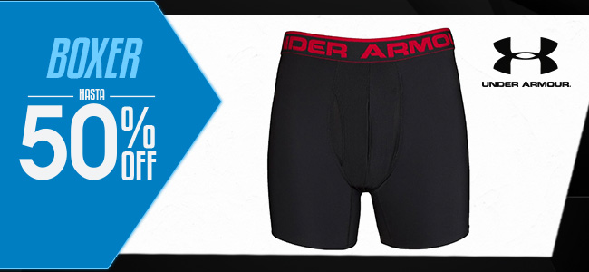 BOXER HASTA 50% OFF - UNDER ARMOUR