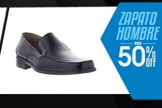 ZAPATO HOMBRE HASTA 50%off