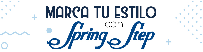 MARCA TU ESTILO CON SPRING STEP