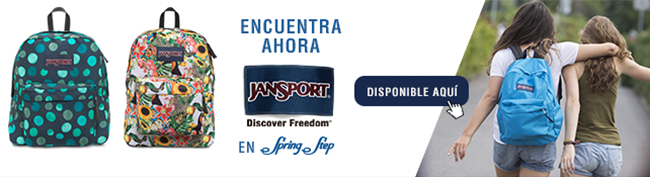 ENCUENTRA AHORA
JANSPORT
DISPONIBLE AQUÍ