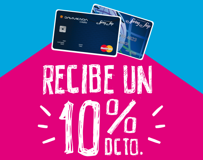 RECIBE UN 10% DCTO.