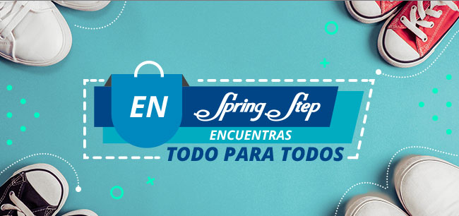 EN SPRING STEP ENCUENTRAS TODO PARA TODOS