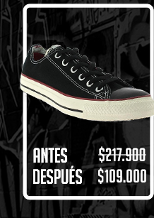 ANTES $217.900 DESPUÉS $109.000