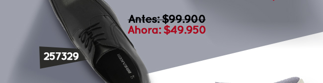 257329 
    Antes: $99.900 
    Ahora: $49.950